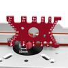 Dovetail Jig Aluminum Woodworking Tenon Caliper High Precision Height Measuring Gauge Tool Saw Table Machine Gaps Gauge