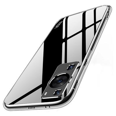 MOFI Průhledný TPU kryt pro Huawei P60/P60 Pro Ochranné pouzdro Odolný proti pádu Kryt na telefon