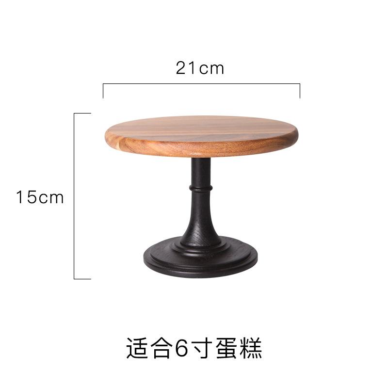 Wooden Tall Cake Tray Dessert Table Ornament Birthday Display Stand Pastry Bread Dessert Mori Tasting Tray
