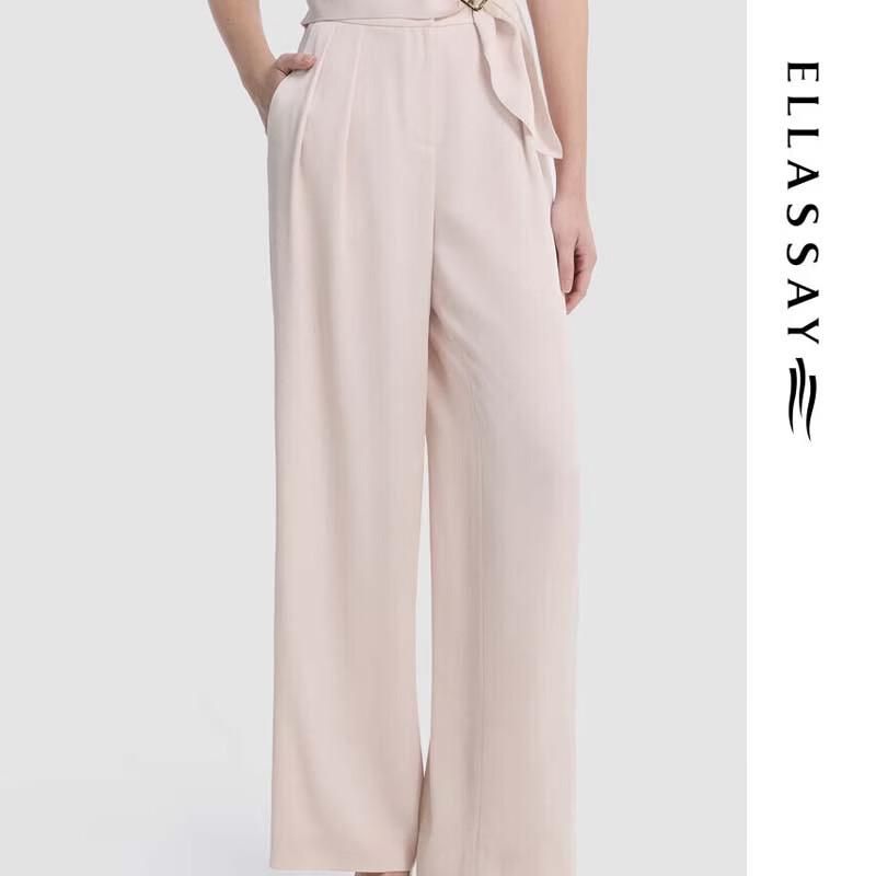 ELLASSAY Women s Long Straight-Leg Pants L