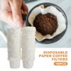 100pcs Disposable Paper Filters Cups Replacement White Coffee Filter Paper Pod for Keurig Capsules Coffee Filters Accessories