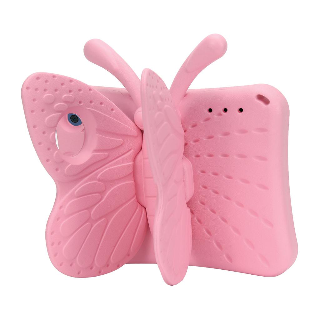 Kids Cute EVA Stand Case Universal For Amazon Fire HD 8 Plus 2024 2022 8.0 Inch Folding Wings 3D Butterfly Cover Shockproof Capa