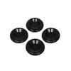 Piano Caster Cups 4Pcs ABS Piano Foot Pads Non Slip Anti Noise Protecting Floors and Carpets for Upright Piano Keyboard Parts