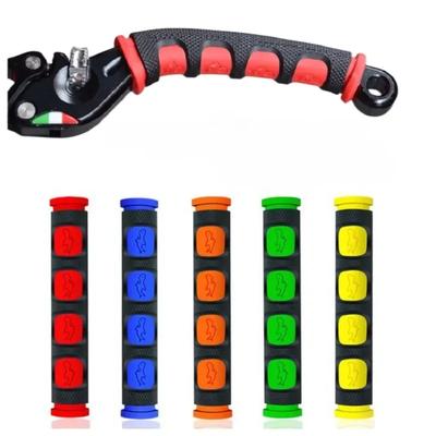 Cubierta Universal para Manillar de Moto E-bike Scooter Antideslizante Puño de Freno de Motor Mangas de Goma Accesorios para Motocicleta Equipamiento