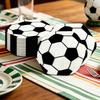 20PCS Football Party Napkins, Soccer Sports Theme Dinner Table Decor, Disposable Napkins For Kids Birthday Celebration Banquet