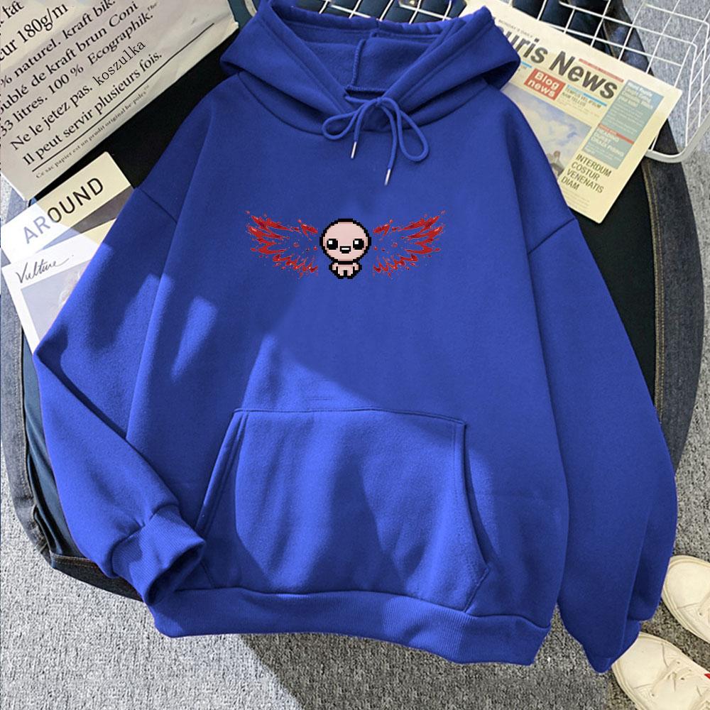 The Binding of Isaac Cartoon Hoodie Graphic Printing Sweatshirt Boys/girls Comfortable Cute Clothing Sudaderas Casual Pullovers