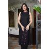 Dámský top tunika bavlněný slub kurta kalhotový set párty oblečení designová kurti designová VSO-1767 c