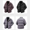 Winter  Men Warm Short Duck Down Jackets Travel Parker Coat Streetwear Puffer Jacket Men's Clothing