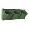Perete Verde Vertical Tridimensional Cutie de Plantat Multi-strat Suport de Perete Jgheab de Flori din Plastic Ghivece de Flori