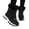 Women's High-Top Snow Boots - Warm Winter Cotton Shoes