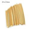 Brass Guitar Brass Fret Wire 2.0mm Guitar Replacement Parts New Fingerboard Frets  Classic Guitar