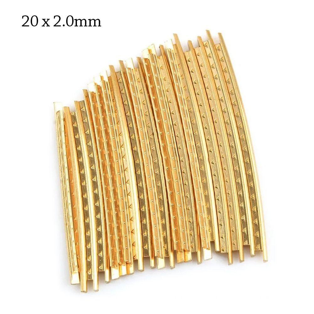 

Латунные лады для грифа 2,2 мм Аксессуары для игры на гитаре New Scale line Classic Guitar 20 x 2.0mm