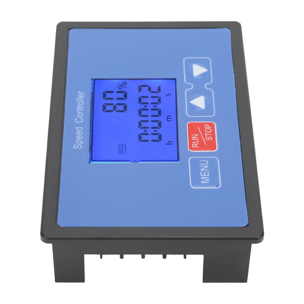 30A 6.5V-55V DC Brush Motor PWM Speed Controller Digital LCD Cycle Run/Stop Timer