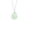 Irregular Natural Crystal Amethyst Rough Stone Pendant, Handmade Twisted Stone Necklace N651