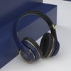 KH20 Earphones Over Ear Bluetooth Headphones Wireless Headset with Built-in Mic Soft Earmuffs Retractable Holder Connecting Audio Cable on Clearance