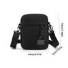 Lightweight Men's  Crossbody Bag Large Capacity Small Square Bag Business Shoulder Bag  Outdoor