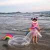 PVC Unicorn Transparent Water Float for Children and Adults