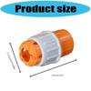 Water Pipe Faucet Adapter Plastic Pipe Quick Connector Universals Faucet Round Tap Adapter for Multiple Hose Sizes