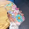 Stained Glass Style Colorful Flowers soft TPU Phone Case for Xiaomi Redmi Note 15 14 13 12 11 10 9 Pro Plus 4G 5G Soft Cover