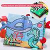 Soft Cloth Books for Toddlers Early Education Supplies Touch and Feel Books for Early Children Development