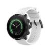 Náramek na hodinky 24mm Twill Soft Silicon Band Náhradní řemínek na zápěstí Suunto 7/9/9 Baro/D5/Spartan Sport Wrist HR