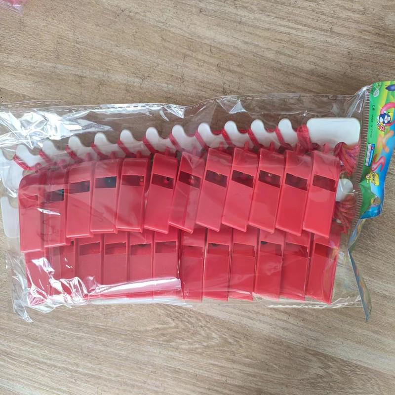 Fluiere colorate din plastic pentru copii - Jucării de majorete și arbitru pentru fanii sportului