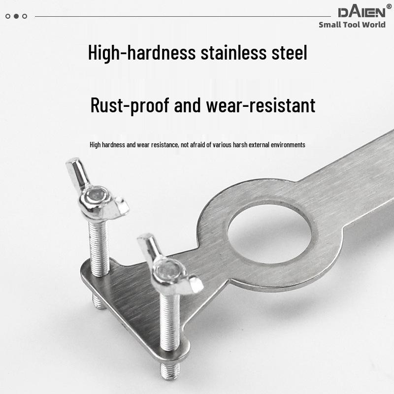 Thickened Stainless Steel Shower Head Positioner and Valve Leveler