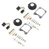 2 Set Carburetor Rebuild Repair Kit Racing Motorcycle Carb Overhaul Kit for Virago 750 XV750 1981‑1983