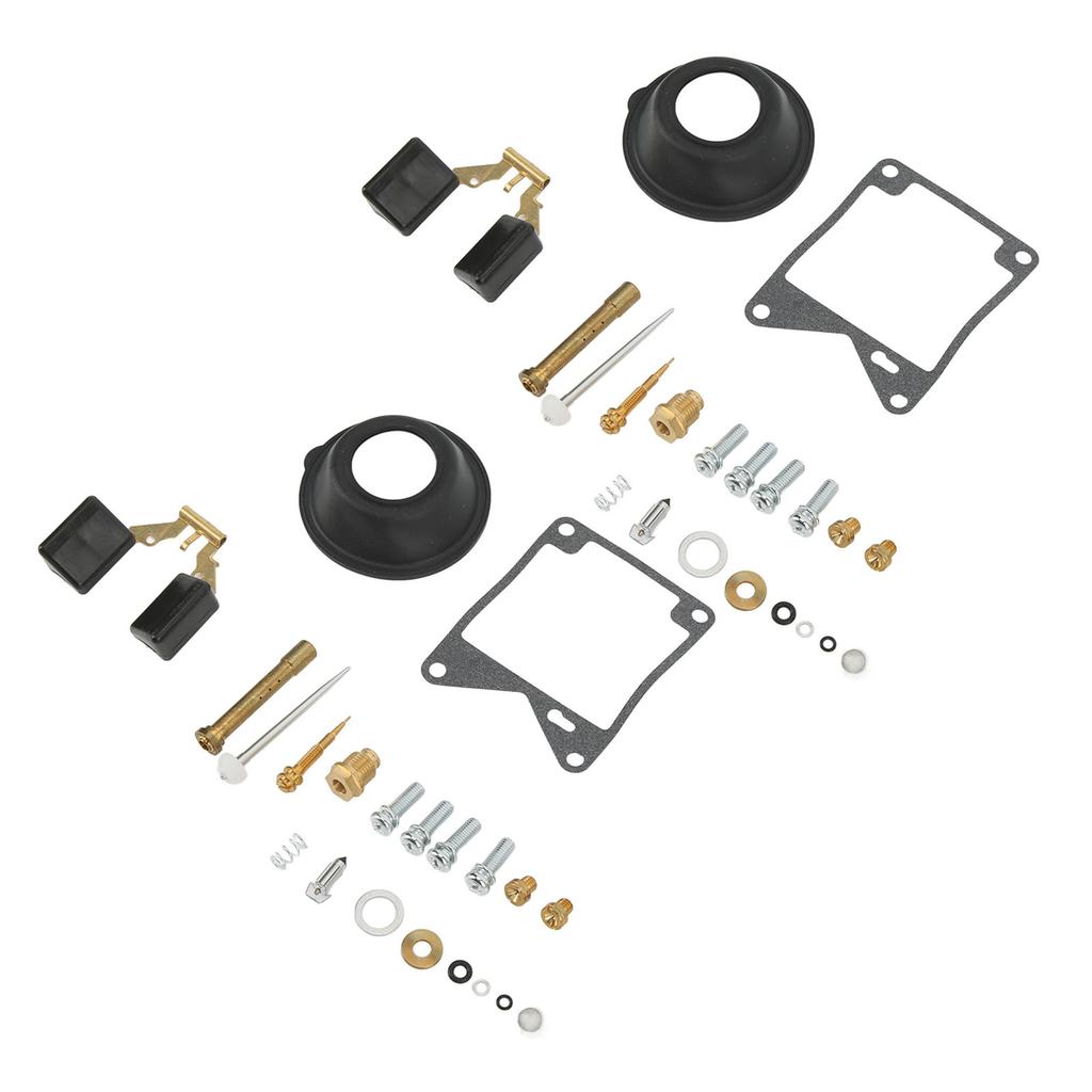 2 Set Carburetor Rebuild Repair Kit Racing Motorcycle Carb Overhaul Kit for Virago 750 XV750 1981‑1983