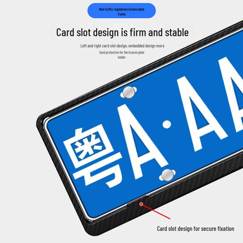 Uchwyty tablicy rejestracyjnej z włókna węglowego do BMW: X1, X2, X3, X4, X5, Seria 1, Seria 3, Seria 5.