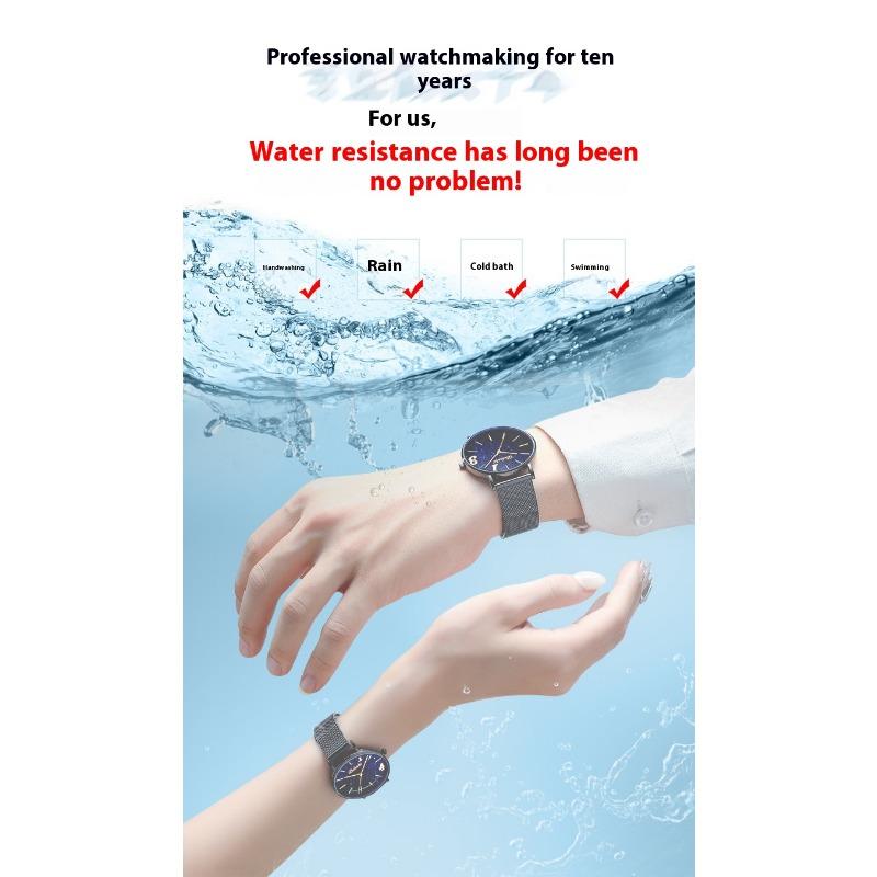 Top Brand Watch Starry Sky Waterproof Quartz Watch Simple Fashion Men's Watch