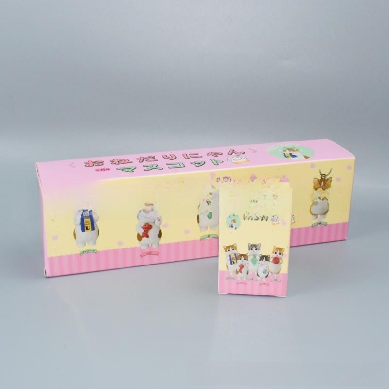 Cat Keychain Action Figure Cartoon Model Toy Decoration Children Gifts Ornament