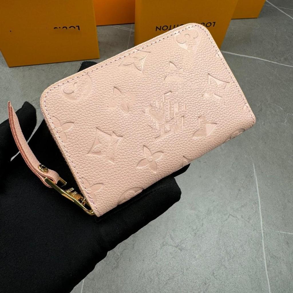 Luxury Embossed Coin & Card Holder