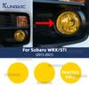 For Subaru WRX/STI 2015 2016 2017 2018 - Car Fog Light Protection Film Yellow Anti Scratch PVC Protective Film Sticker