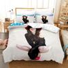 Singer Carly Rae Jepsen Bedding Set 3D Print Duvet Cover Pillowcase Single Twin Size Student Adult 2/3piece Set Home Decor