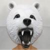 Bear Mask Headgear Cute Polar Bear Mask Cat Hood Halloween Cosplay Animal Head Mask