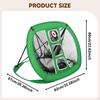 Golf Chipping Net Accessory for Golfers Hitting Foldable Swing Practice Indoor Outdoor Golfing