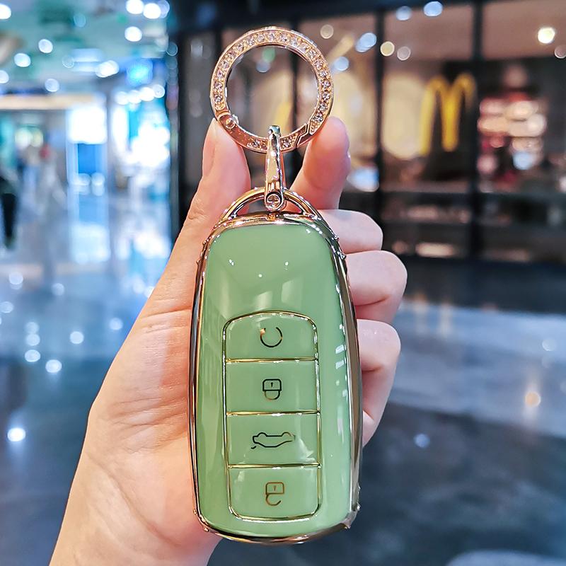 New TPU Car Remote Key Case Cover Protect Shell Bag For Chery Tiggo 8 Pro Tiggo 7 Pro PLUS 2021 Arrizo 5 4 Buttons Accessories