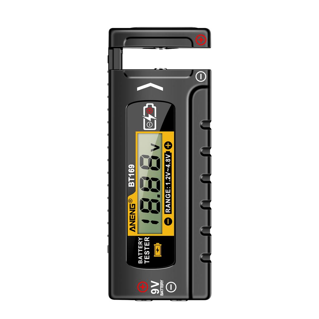 Batterietester Batteriedetektor Batteriestandsprüfer Einfaches Schieben und Ziehen Batterieerkennung mit