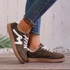 Women Sneakers Fashion Casual Flats Vulcanize Shoes Fashion Round Toe Lace Up Comfortable Flat Shoes for Women
