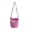 Japanese ins wind plush cute bucket bag autumn and winter new casual large-capacity niche shoulder messenger bag