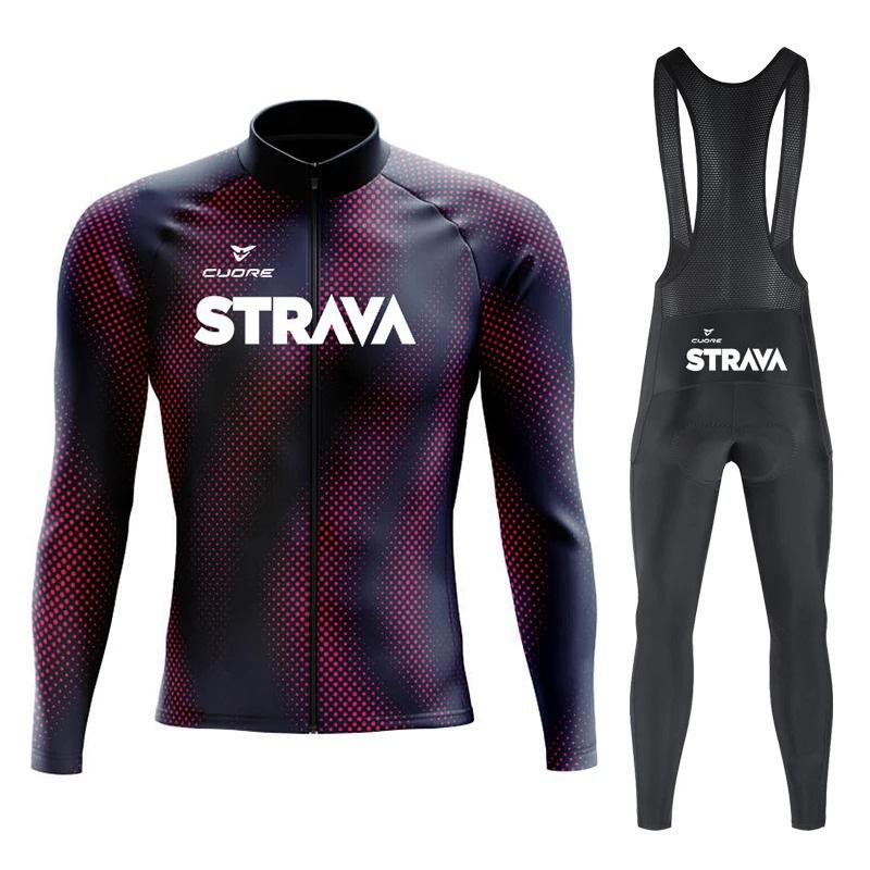 2026 Autumn Breathable Cycling Suit, Bicycle Cycling Suit, Long-sleeved Suit, Men's and Women's Cycling Suit, Road Cycling Quick-drying Cycling Suit.