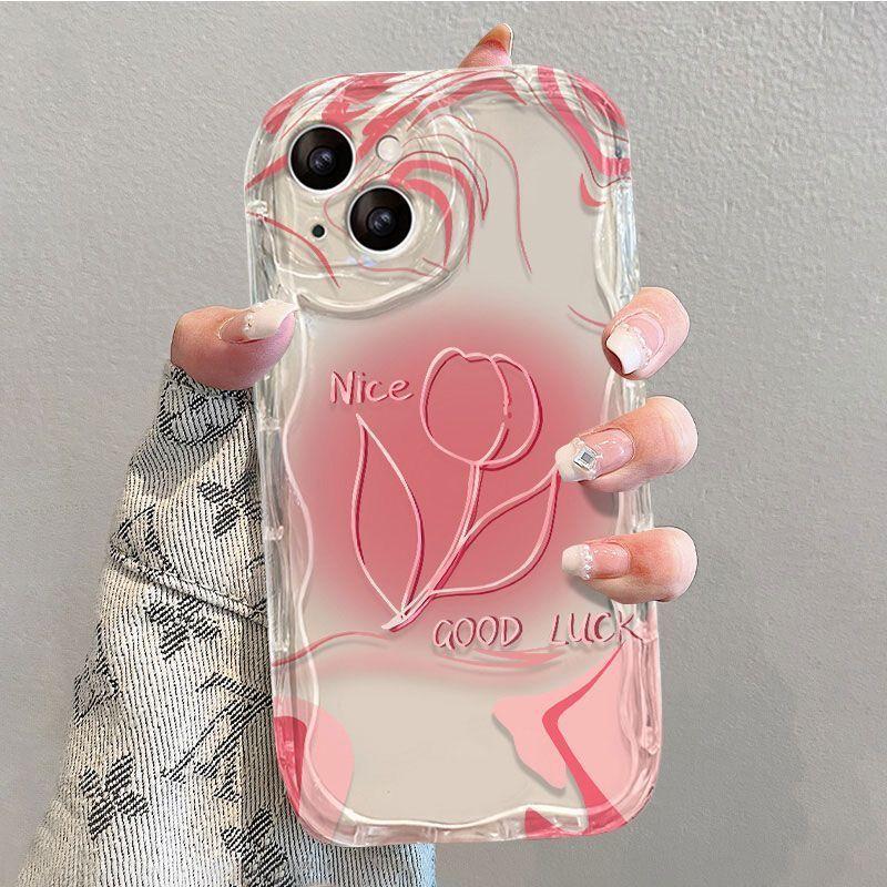Flower Case For OPPO Realme C53 C55 C65 C67 C35 C21Y C25Y C31 C33 C20 C11 C21 C12 C15 C25 C30 GT 6 10 11 5 6 7 12 13 Pro Plus