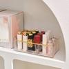 1PCS Transparent Lipstick Organizer, Makeup Brush Storage Tray, Compartment Organizer, 18 Slot Acrylic Makeup Brush Organizer