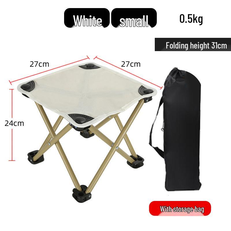 Portable Outdoor Folding Chair for Fishing, Camping, BBQ, Home Use, Kids, and Art Sketching