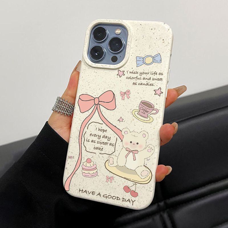 

Bow Bear совместим с Apple 15/14/13/12/11/PRO/PROMAX/XSMAX/XR/XS/X 14 Pro