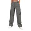Cargo Pants For Women High Waisted Wide Leg Casual Pants Streetwear Trousers With  Pockets