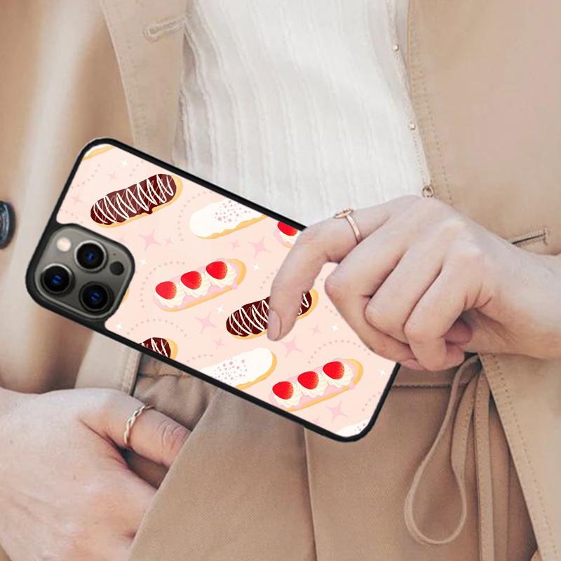 Kuchen-Illustration Magnetische Handyhülle Für APPLE iPhone 17 Air 16 14 13 12 Pro Max 15 Plus Kabelloses Laden Mit MagSafe Abdeckung