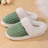 Cotton Shoes for Warmth, Indoor Anti-slip, Soft-soled Fleece Slippers for Women