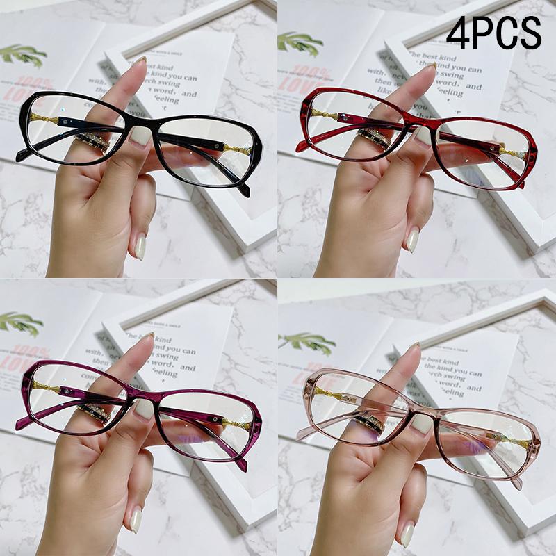 2PCS Anti-blue Light Progressive Glasses Women Fashion Korean Style Ultra-lightweight 1903